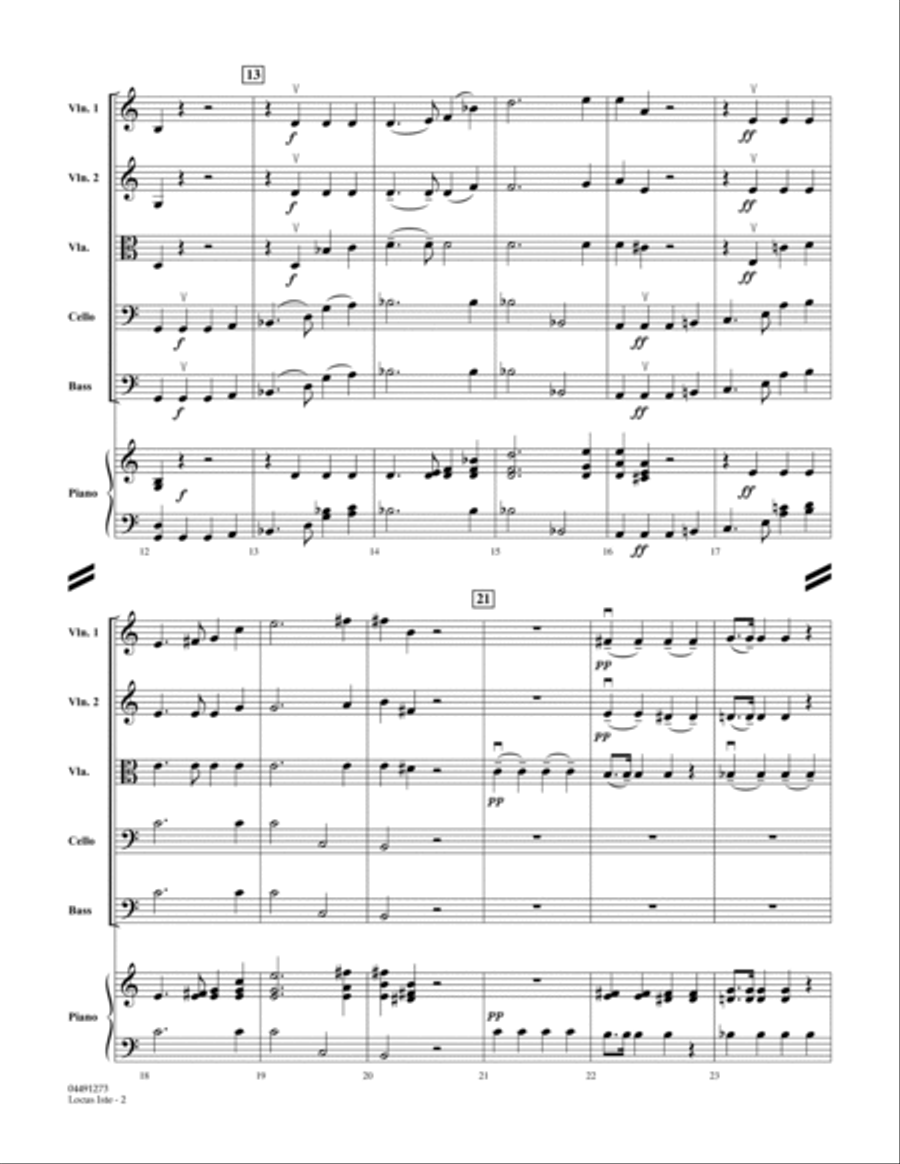 Locus Iste - Conductor Score (Full Score)