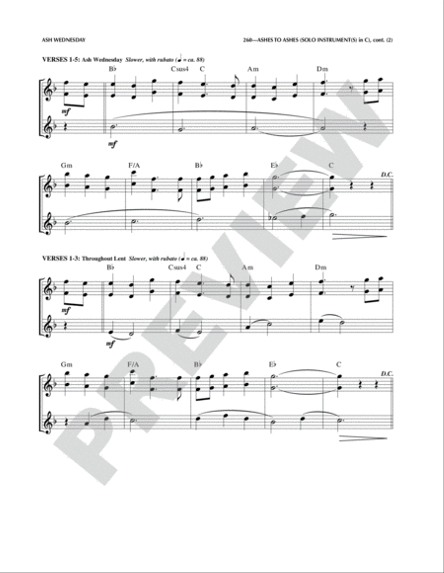 Glory & Praise Third Edition Praise scores gallery preview page 11