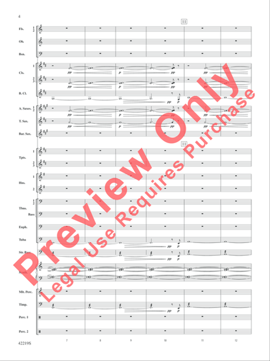 Man of Steel, Suite from Concert Band scores gallery preview page 5