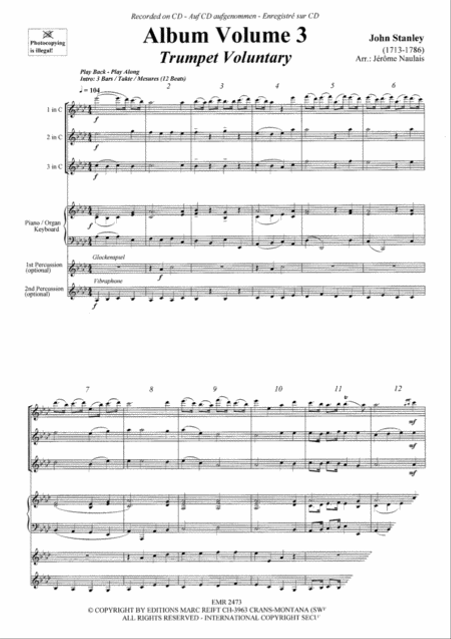 Album Volume 3 Flute scores gallery preview page 3
