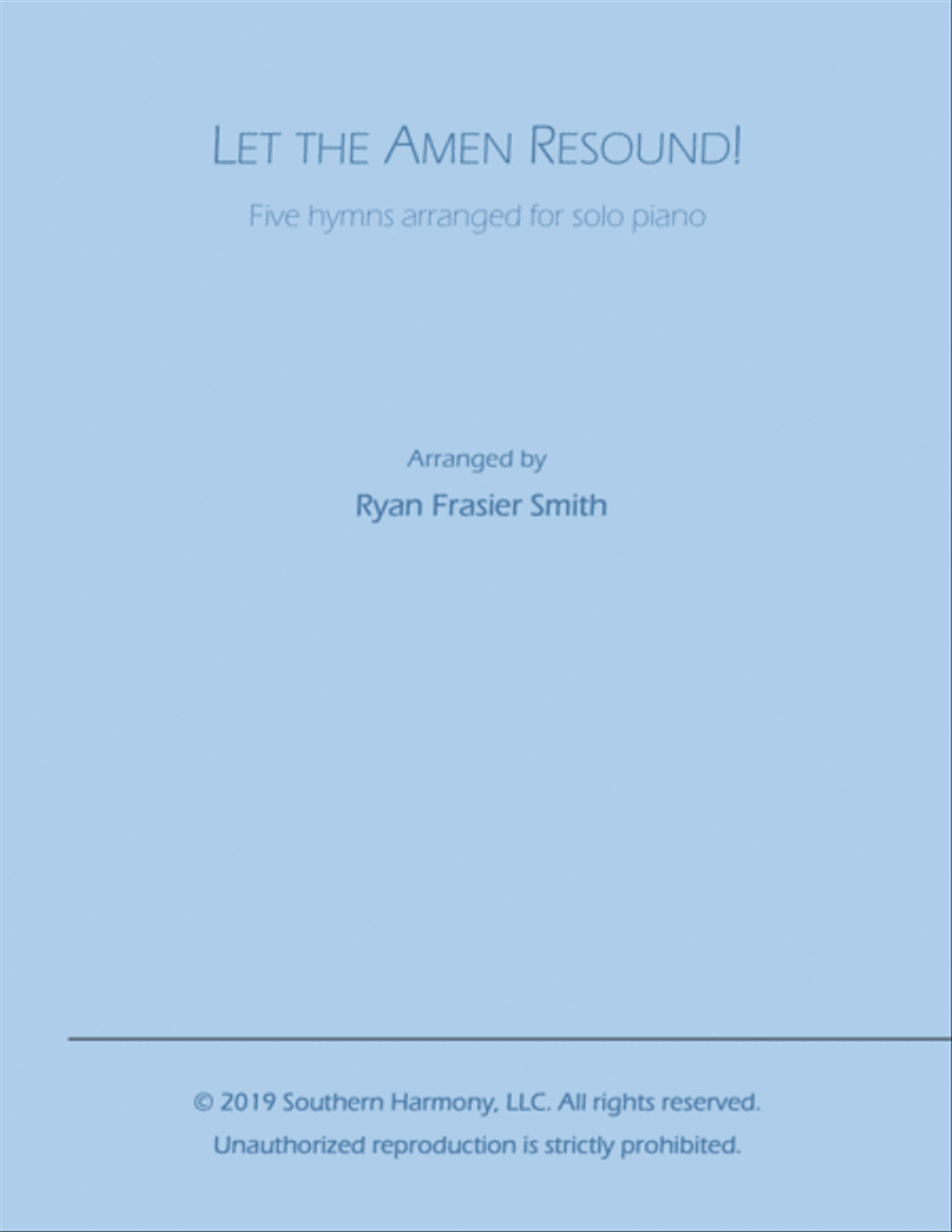 Let the Amen Resound! Piano Solo scores gallery preview page 1