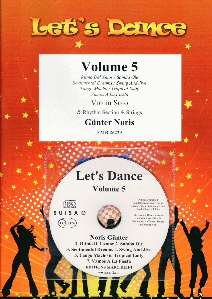 Let's Dance Volume 5 Let's Dance Volume 5 Violin scores gallery preview page 1
