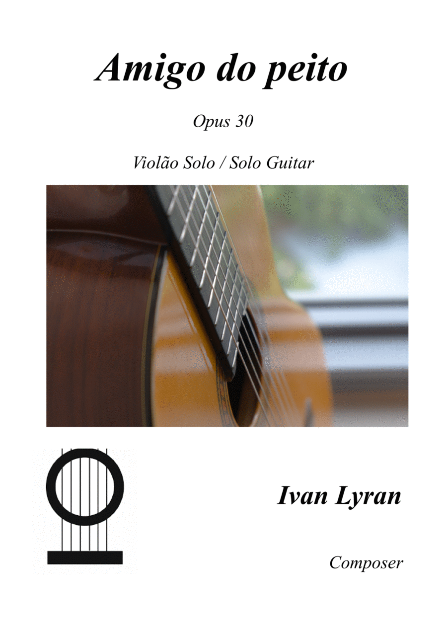 Amigo do peito Opus 30 Classical Guitar scores gallery preview page 1