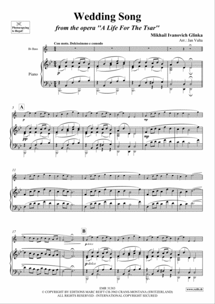 Wedding Song Wedding Song Piano Accompaniment scores gallery preview page 3