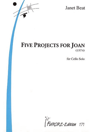 Book cover for Five Projects for Joan