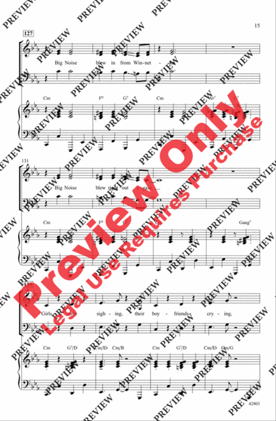 Swing's the Thing! 3-Part scores gallery preview page 14