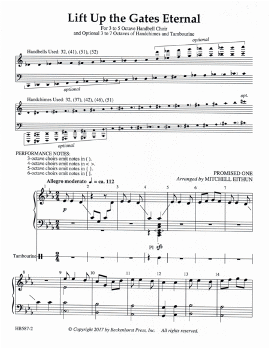 Lift Up the Gates Eternal 5-Octaves scores gallery preview page 2