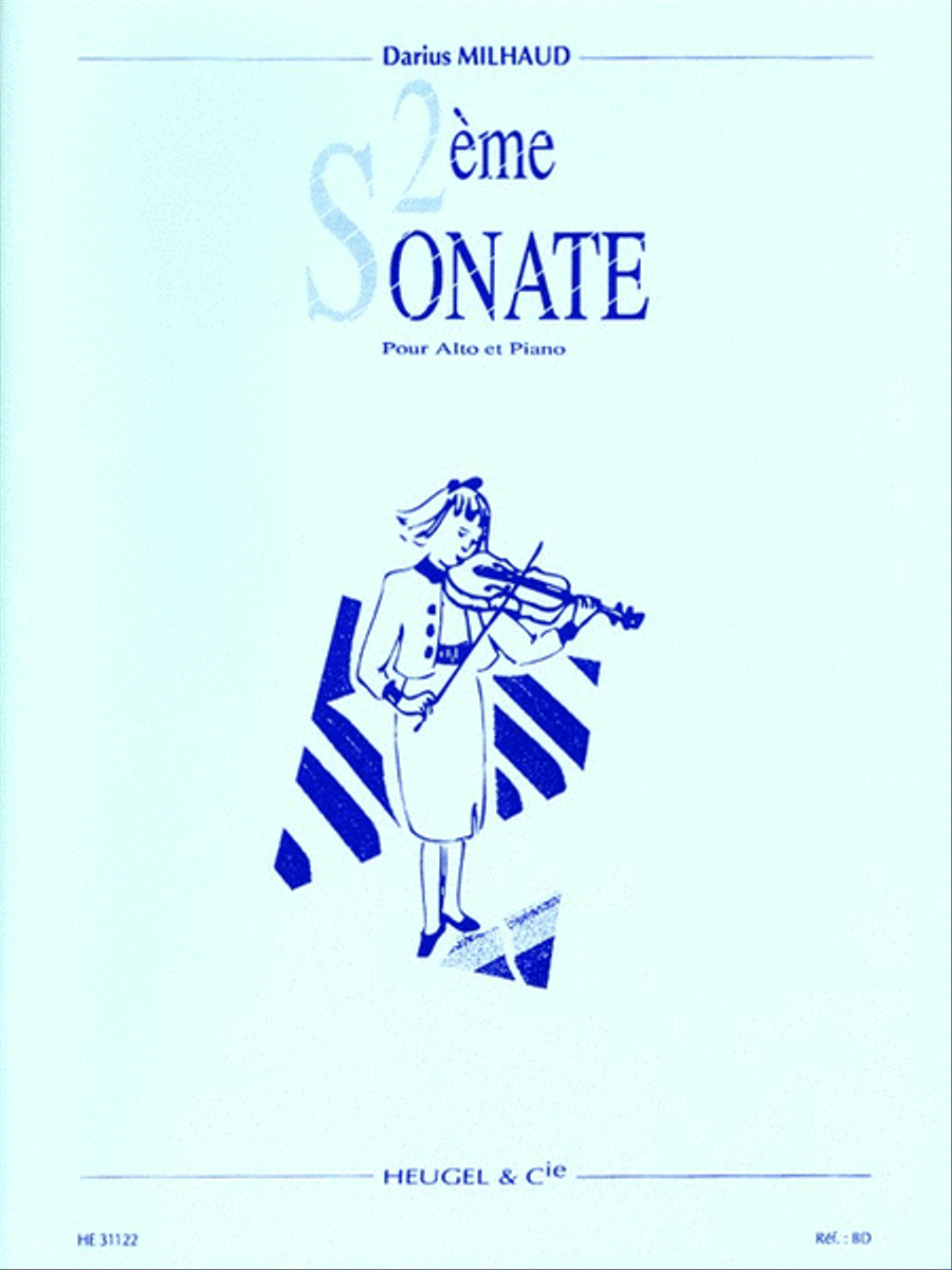 Sonata No. 2, For Viola And Piano Piano Accompaniment scores gallery preview page 1