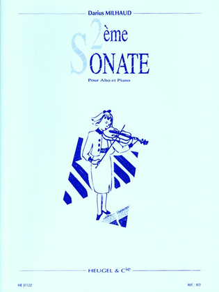 Book cover for Sonata No. 2, For Viola And Piano
