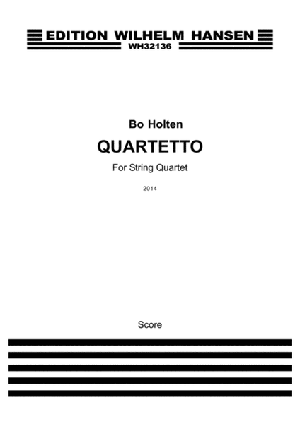 Quartetto - For String Quartet