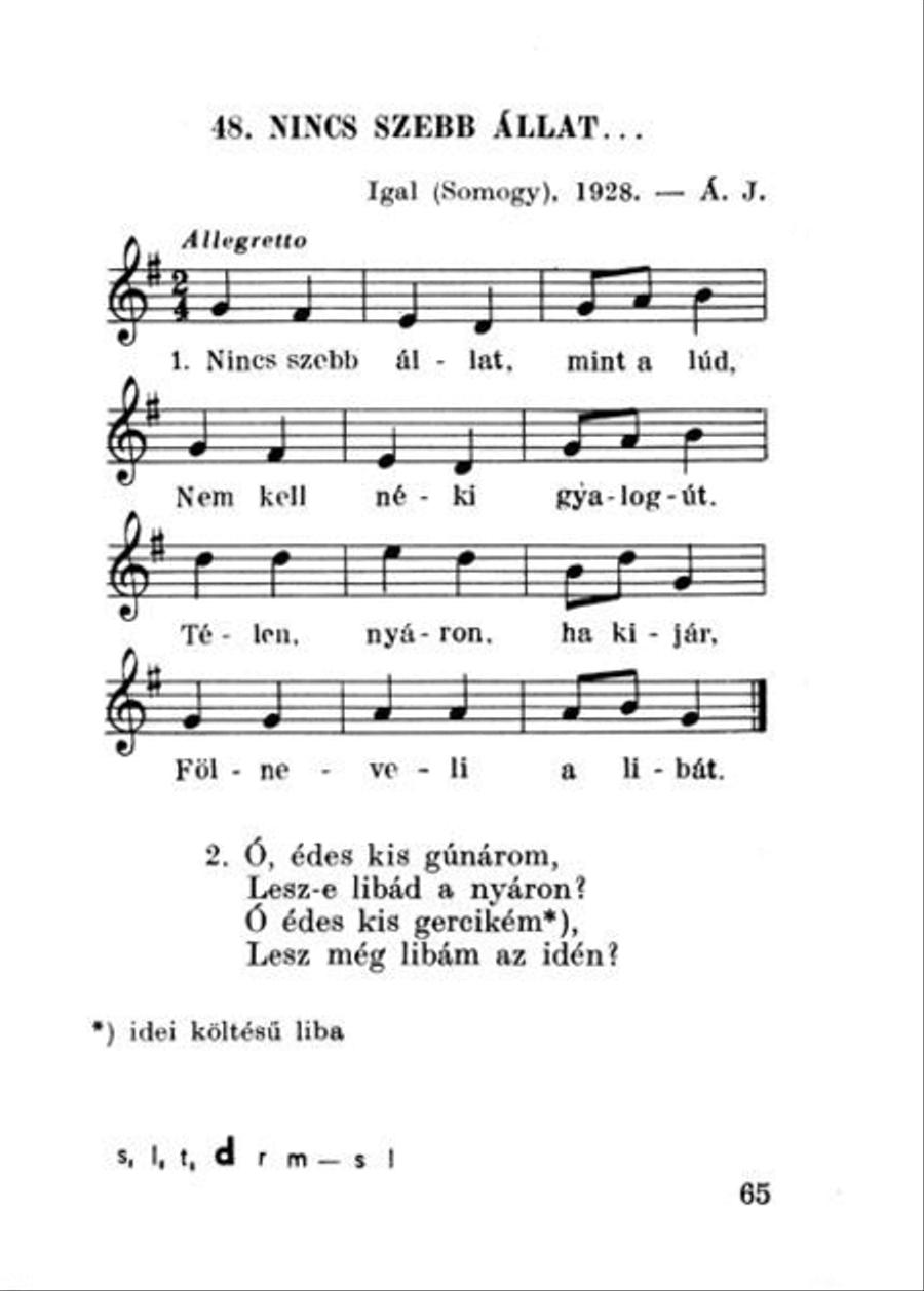 Tulipaln - 95 ungarische Volkslieder Voice scores gallery preview page 3