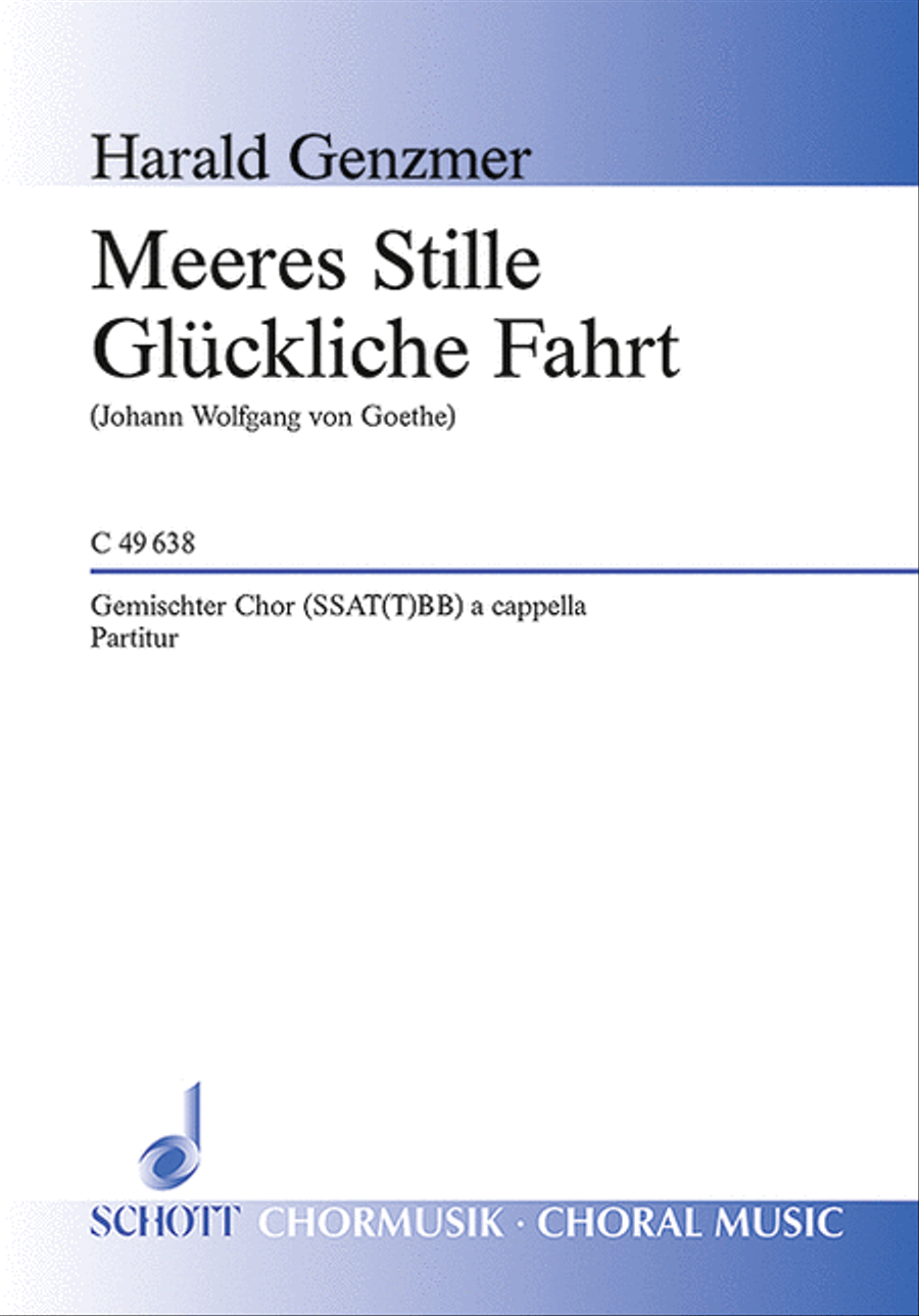 Meeres Stille 7-8 Part Mixed