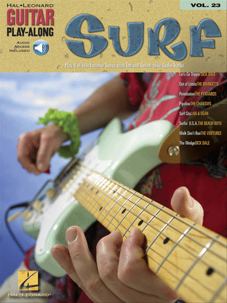 Surf Guitar Tablature scores gallery preview page 1