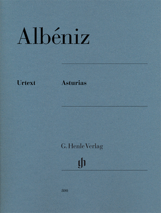Book cover for Isaac Albéniz – Asturias