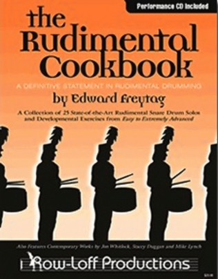 Book cover for Rudimental Cookbook w/audio
