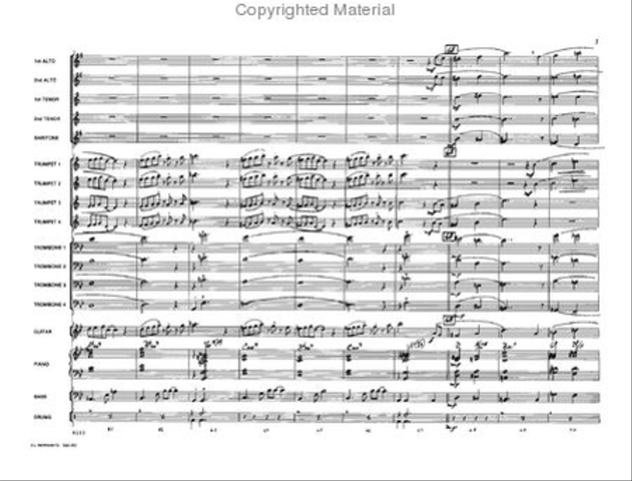 Your Sister's Samba Jazz Ensemble scores gallery preview page 8