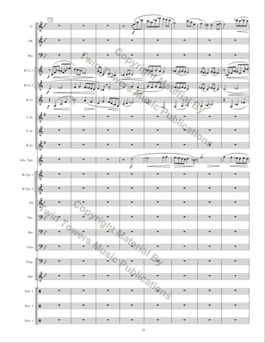 Sinfonia Concert Band scores gallery preview page 13
