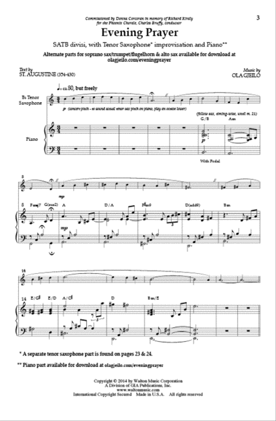 Evening Prayer Divisi scores gallery preview page 2
