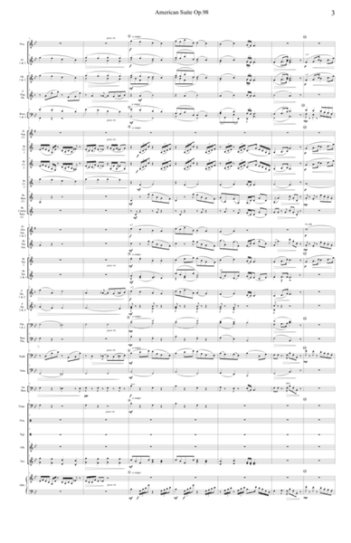 American Suite Opus 98 (full score only) image number null