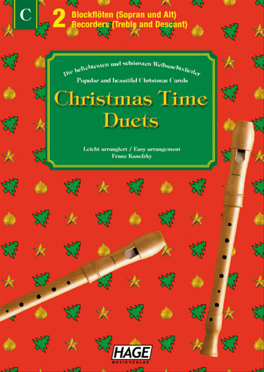 Christmas Time Duets für 2 Blockflöten Woodwind Duet scores gallery preview page 1
