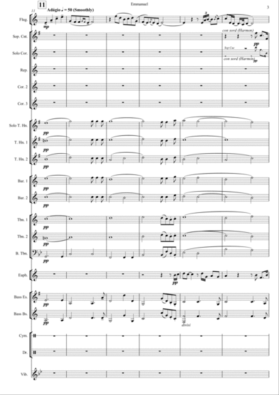EMMANUEL Brass Band scores gallery preview page 3