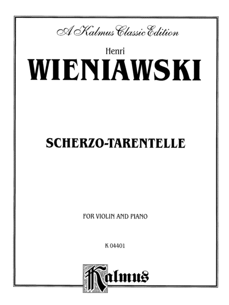 Scherzo Tarantelle, Op. 16