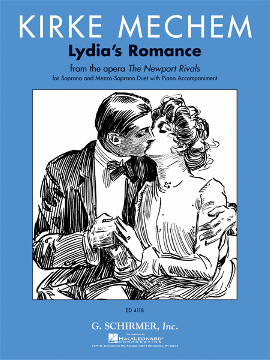 Kirke Mechem - Lydia's Romance Vocal Duet scores gallery preview page 1