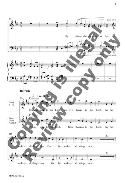This Is a Time for Banners and Bells (Choral Score)