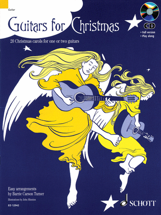 Book cover for Guitars for Christmas