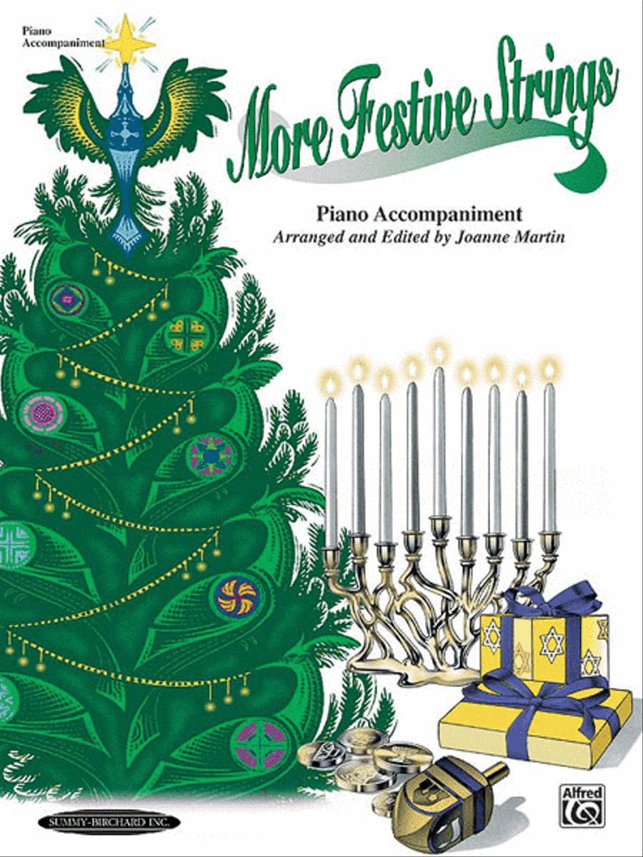 More Festive Strings Piano scores gallery preview page 1