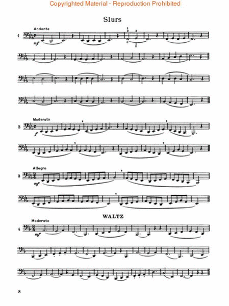 Rubank Intermediate Method - E Flat Or BB Flat Bass (Tuba-Sousaphone)