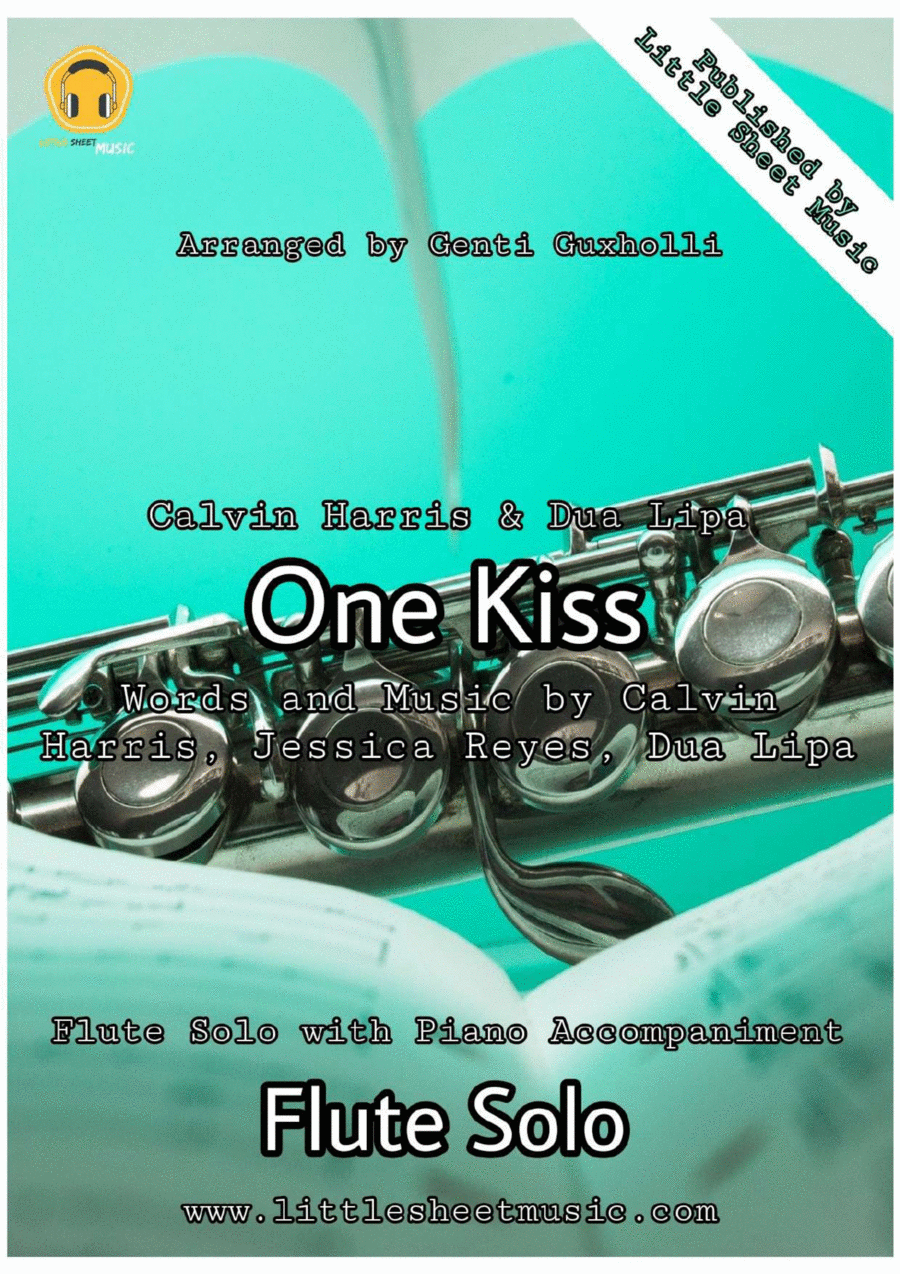 One Kiss Flute Solo scores gallery preview page 1
