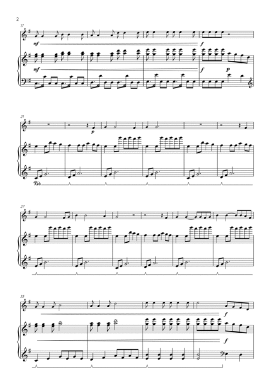 Astronomia Astronomia Violin Solo scores gallery preview page 2