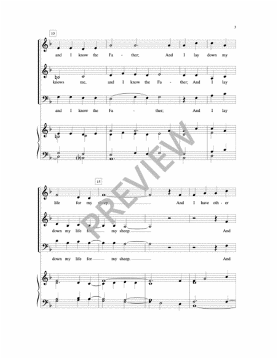 One Fold One Shepherd Organ scores gallery preview page 3