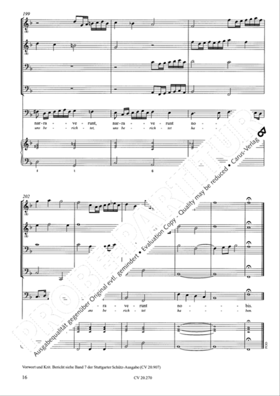 Attendite, popule meus Bass Voice scores gallery preview page 17