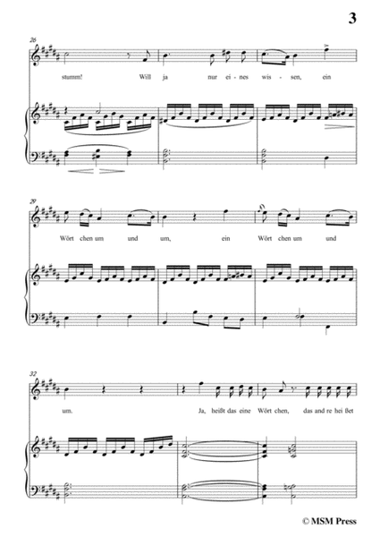 Schubert-Der Neugierige,from 'Die Schöne Müllerin',Op.25 No.6,in B Major,for Voice&Piano image number null