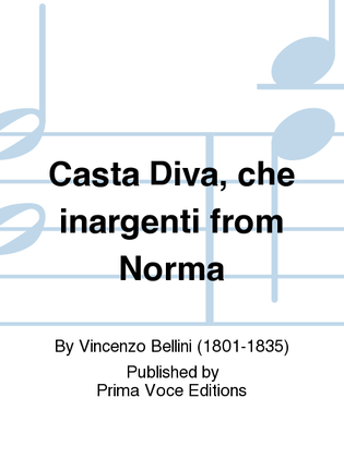 Book cover for Casta Diva, che inargenti from Norma