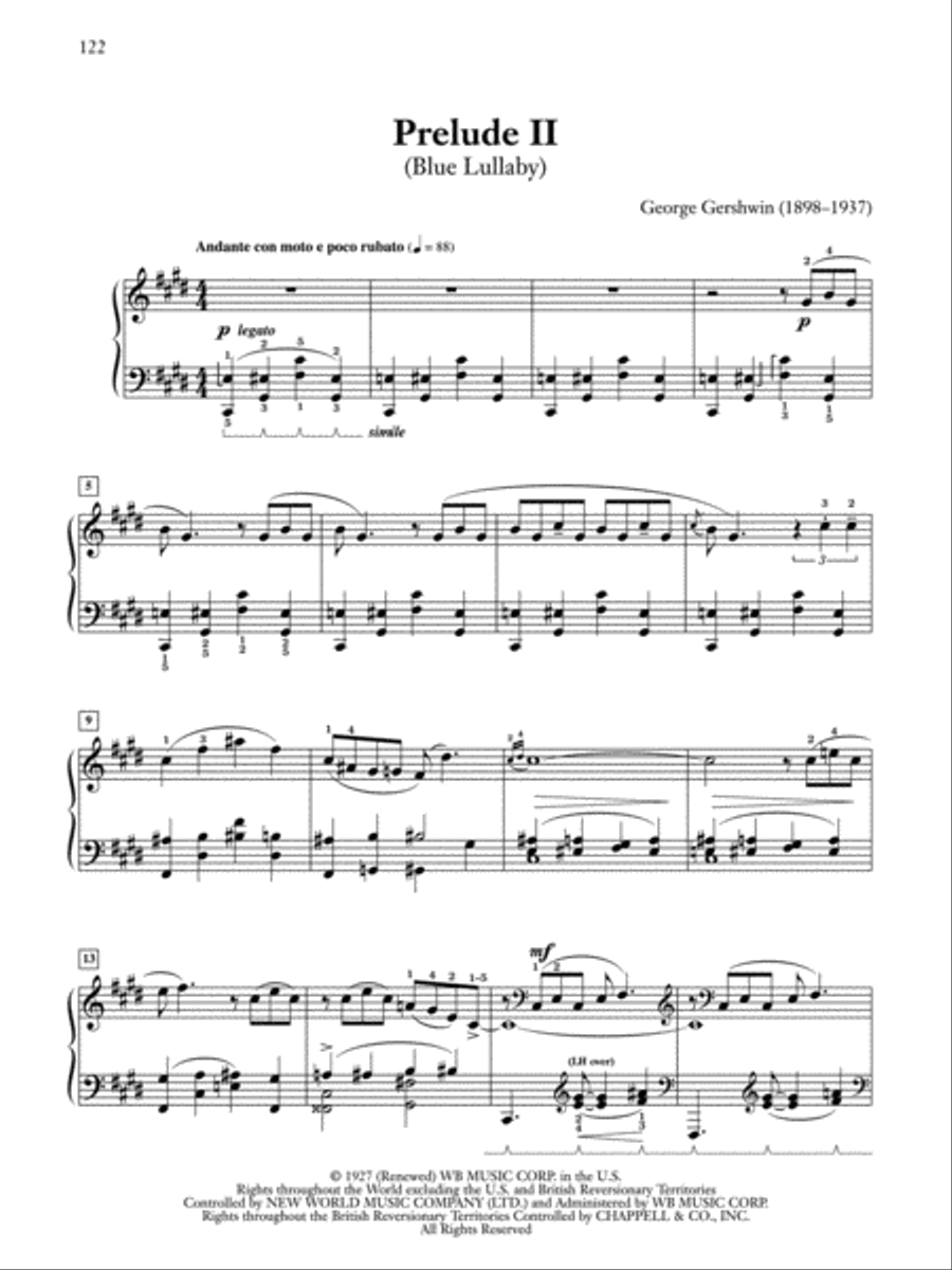 Anthology of American Piano Music