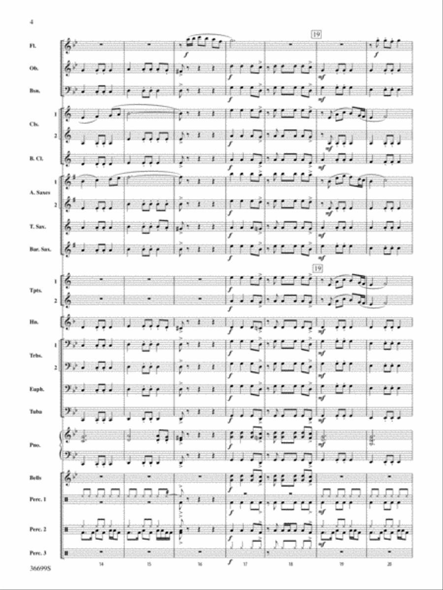Song of the Wind: Score Song of the Wind: Score Concert Band scores gallery preview page 4