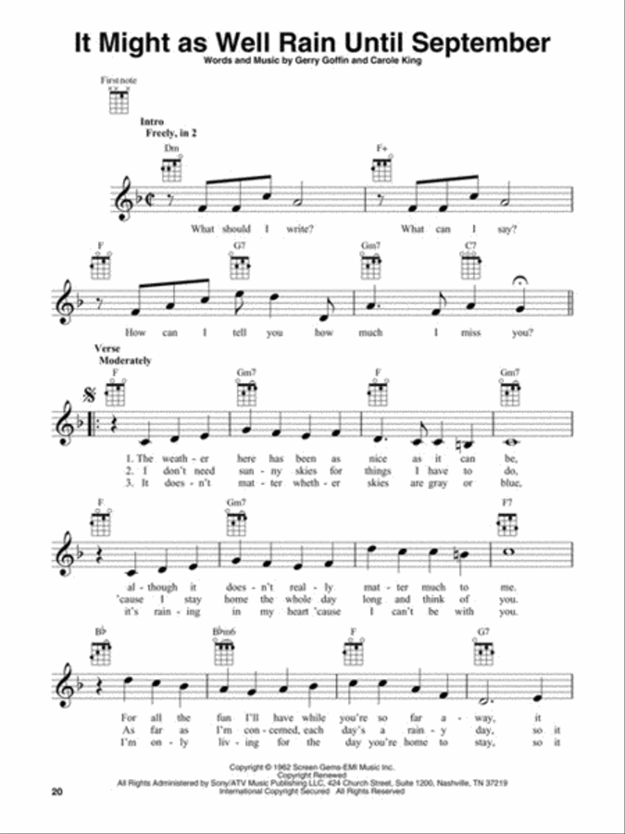 Beautiful - The Carole King Musical Ukulele scores gallery preview page 4