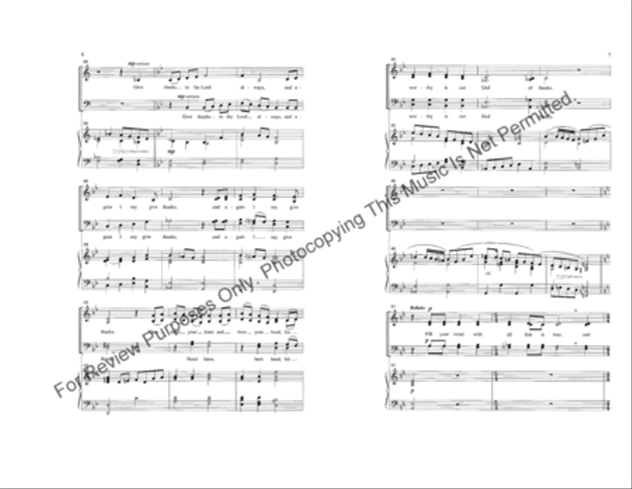 Rejoice in the Lord Choir scores gallery preview page 4
