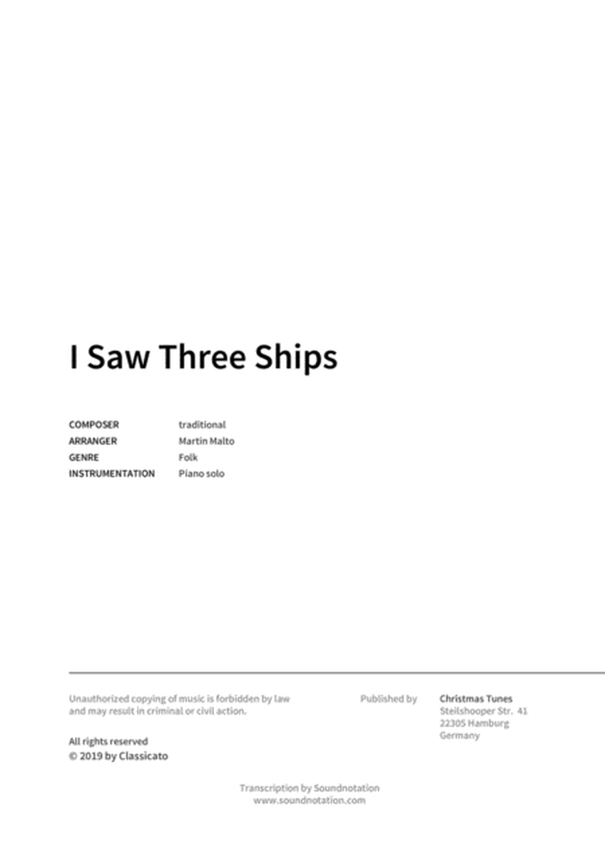 I Saw Three Ships image number null