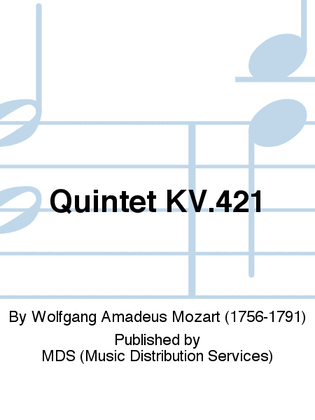 Book cover for Quintet KV.421