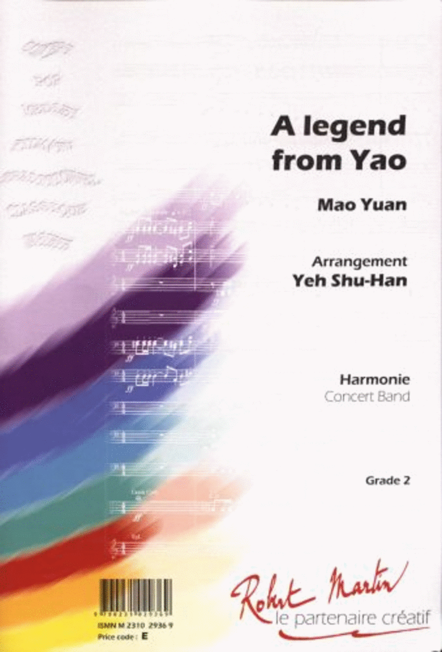 A Legend From Yao Concert Band scores gallery preview page 1