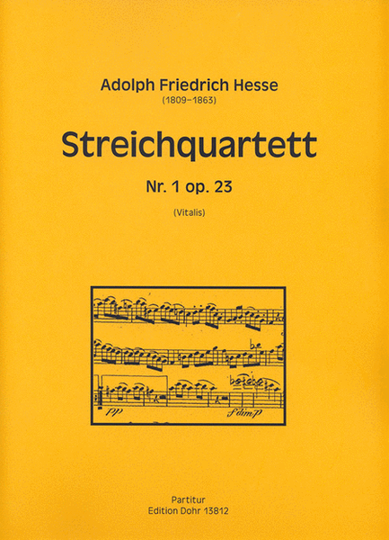 Streichquartett Nr. 1 d-Moll op. 23