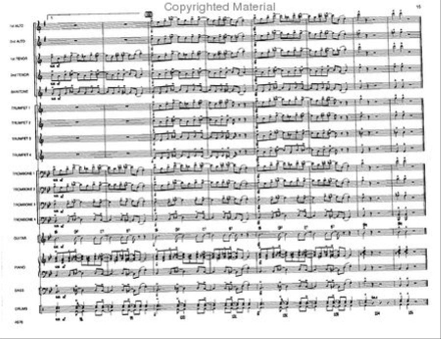 Royal Garden Blues Jazz Ensemble scores gallery preview page 14