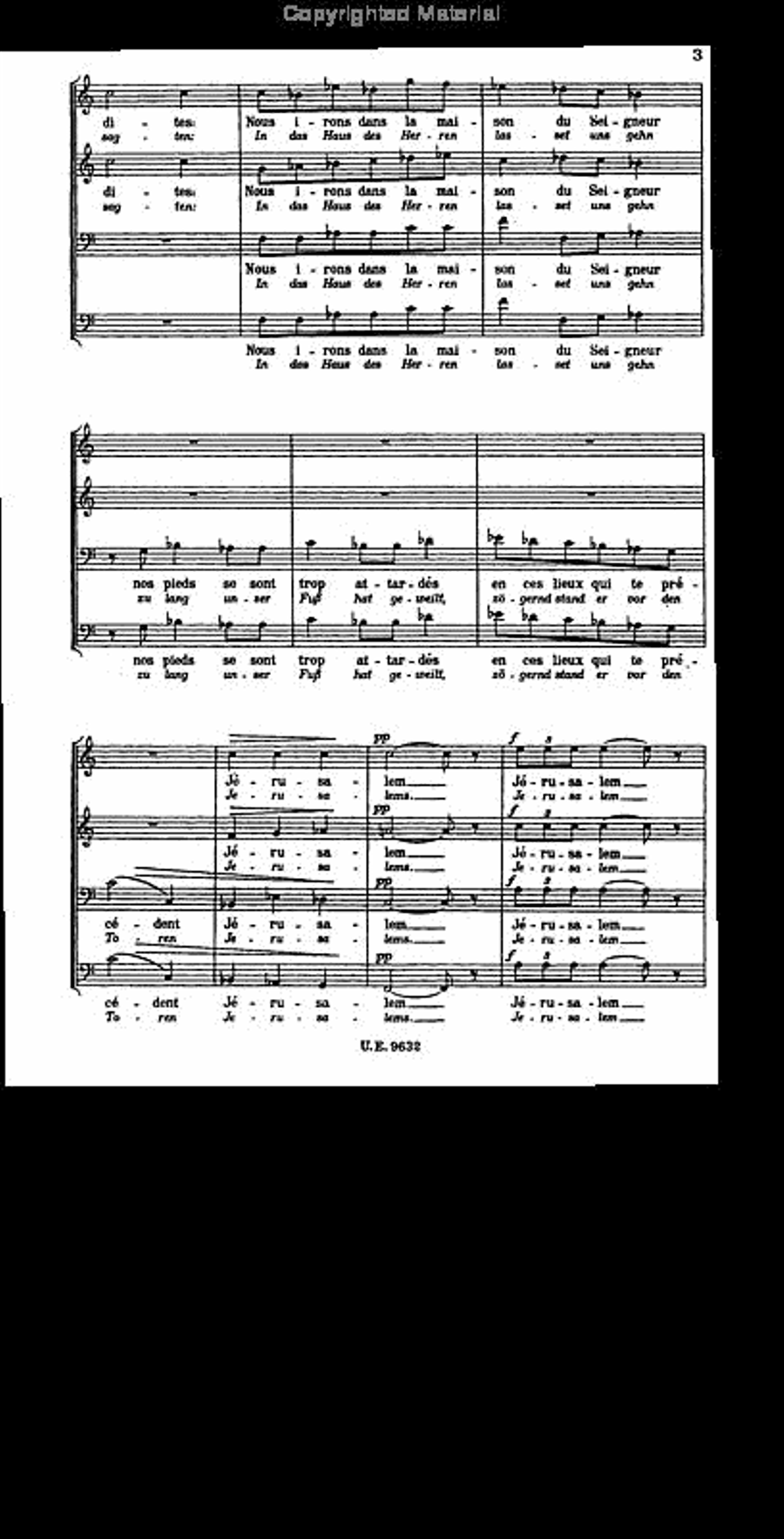 Psalm 121 TTBB scores gallery preview page 2