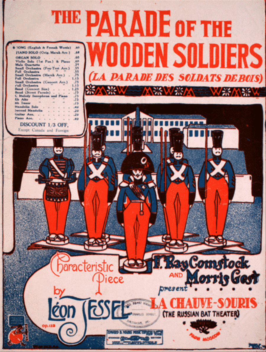 The Parade of the Wooden Soldiers (La Parade Des Soldats De Bois). Characteristic Piece. Fox-Trot Song Voice scores gallery preview page 1