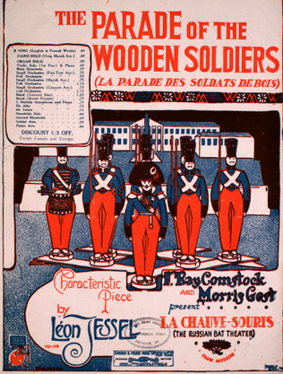 The Parade of the Wooden Soldiers (La Parade Des Soldats De Bois). Characteristic Piece. Fox-Trot Song