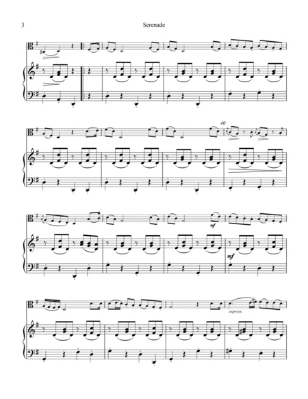 Serenade for viola and easy piano image number null